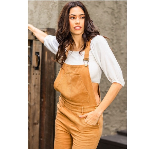 Retro Flare Denim Overall - Picture 5 of 8